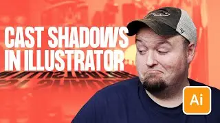 Create Realistic Cast Shadows in Illustrator!