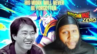 DRAGON BALL Z: SPARKING ZERO | THANK YOU FOR ALL YOU HAVE DONE AKIRA TORIYAMA.