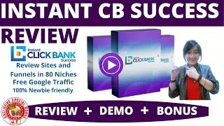 Instant CB Success Review Demo and Bonuses 🤑 BEST WAYS TO MAKE MONEY ONLINE 2020 🤑