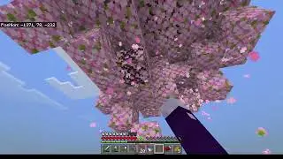 Minecraft Survival 2 - Enchanted Pickaxe, Cherry Grove [9]
