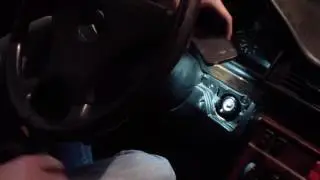 Mercedes w124 Заклинил замок зажигания/ Замена личинки