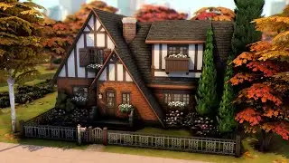 Base Game Tudor House - Sims 4 Speedbuild (No CC)