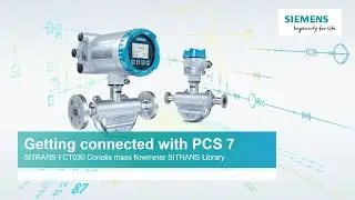 ABV Measurement with SITRANS Library Faceplate for Siemens PCS 7 and FCT030 Coriolis Flow meter