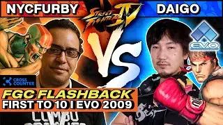 Street Fighter 4: Daigo (Ryu) vs. Arturo Sanchez (Dhalsim) | Evo 2009 Flashback