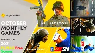 October Monthly Games 2021 PS5 PS Plus Free Games Mortal Kombat