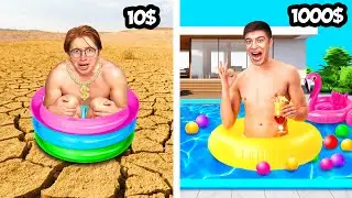 24 часа В БАССЕЙНАХ за 10$ и 1.000$