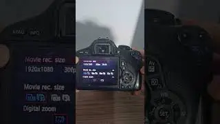 Settingan Video Cinematic di Canon 600D 