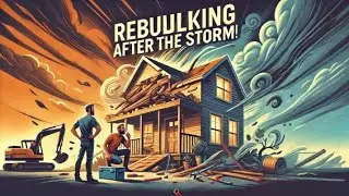 Neighbor to the Rescue:Rebuilding a House Destroyed by aStorm|InspiringStoryof Friendship&Resilience