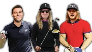 We went Golfing on the craziest course…