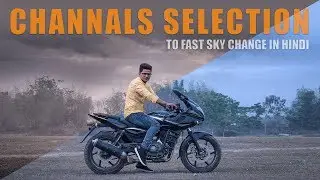 how to use channels selections tools in Photoshop To making advance selection.