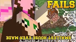 Minecraft: TINY HOUSE FAILS - MINECRAFT FAILS
