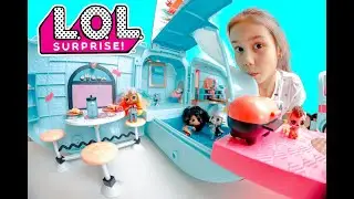Машинка L.O.L / Игровой набор с куклой L.O.L Surprise 559771/ Автобус LOL
