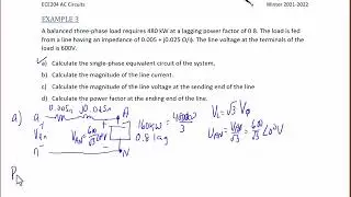 ECE204 Lecture 10-2c: Three phase power calculations