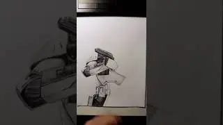 Рисую рекса из звездных войн
