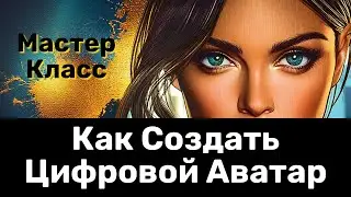 Создать цифровой аватар   подробный мастер класс!