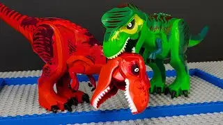 Jurassic World Indoraptor vs Indominus Rex