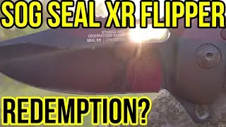 MY SOG SEAL XR FLIPPER LOCK FAILED - Can I Fix It? Attempting the Fire-Starting Torture Test Again