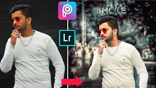 SMOKE EDITING CONCEPT IN PICSART BY ANUBHAV THAKUR PHOTOGRAPHY