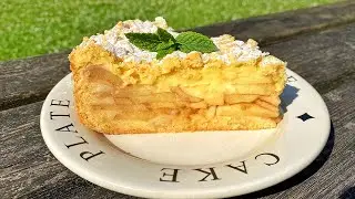 ВКУСНЕЕ ШАРЛОТКИ ✰ ПОТРЯСАЮЩИЙ ЯБЛОЧНЫЙ ПИРОГ С ЗАВАРНЫМ КРЕМОМ ✰ ДАЖЕ МИКСЕР НЕ НУЖЕН ✰