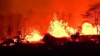 ANGALIA NAMNA MLIPUKO WA VOLKANO HUKO   HAWAII MAREKANI ULIVYOTOKEA