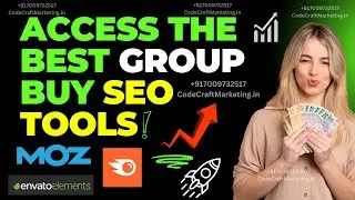 How to Access the Best Group Buy SEO Tools 2025! 📈 | Buy Now ➡️ CodeCraftMarketing.in