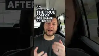 What is an Effective Annual Fee? Credit Card Tips & Tricks