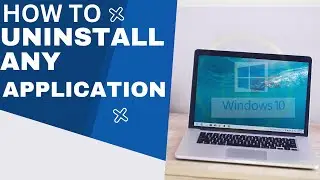 Easiest way to Uninstall an Application #techlearners #uninstall #windows10