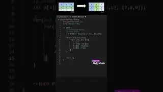Transpose Matrix in C++  | Compitative coding | #short #compitativecoding #cpp #coding #matrix