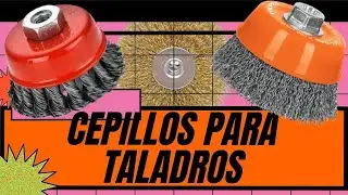 ➤💔CEPILLO DE ALAMBRE para TALADRO