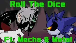 Friday Night Funkin - Roll The Dice [Confronting Yourself Cuphead Mix] (Ft. Mecha & Metal)
