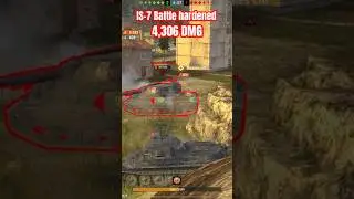 IS-7 Battle hardened moment - WoT Blitz [mnimrt] #wotbliz #wotb #worldoftanksblitz #вотблиц #shots