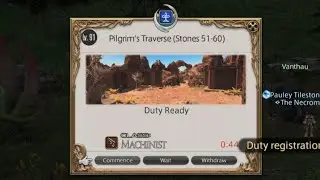 Pilgrim's Traverse Stones 51-60 First Time Solo as Machinist Final Fantasy XIV Dawntrail