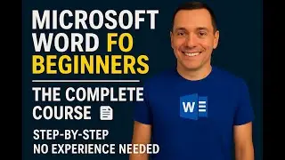 Learn Microsoft Word in 1 Hour – Beginner to Pro (2025 Step-by-Step)