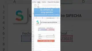 Calcular Días, Meses y Años entre 2 FECHAS en EXCEL, 