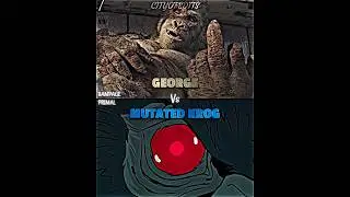 George vs Mutated Krog 