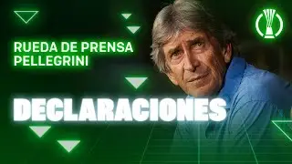 Rueda de prensa de Manuel Pellegrini tras el #RealBetisFCKryvbas 🗣🎙 | Real BETIS Balompié