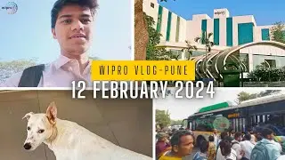 Pune Wipro vlog - Made New Friend | Views On Pune Public Transport | Nagpurian Suraj
