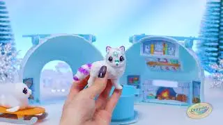Crayola Scribble Scrubbie Pets Arctic Igloo Playset || Crayola Product Demo