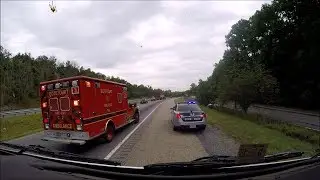 BVFD Engine 3 Responding 7/28/17, (Ride Along)