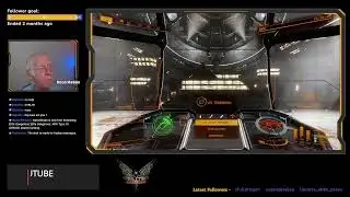 Elite Dangerous: AFK! Type 10 defender bounty hunting.