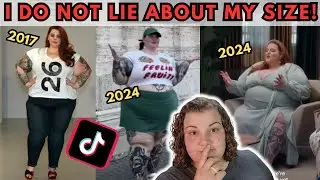 Tess Holliday caught LYING about her SIZE again! | Not body positive