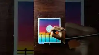 Beautiful Scenery😍😍||AK's ART||#art #drawing #1million #viral #trending #shorts