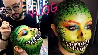 VLOG:  MAC Halloween Makeup by Massimo Moller