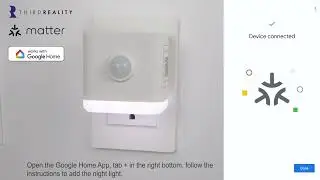 [THIRDREALITY]Pair the THIRDREALITY Smart Color Night Light in Google Home