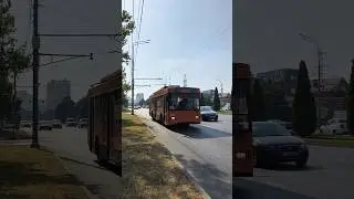 Краснодар. ТролЗа Оптима 5275.07, б/н 266 маршрут №13 на улице им. Василия Мачуги