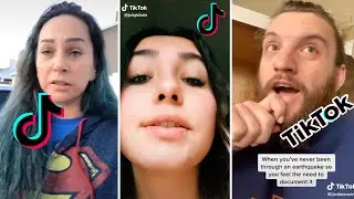 CRAZY EARTHQUAKE during Tik Tok Videos! #tiktoktrends  SAN ANDREAS! 2020 HAS BEEN A CRAZY ONE!
