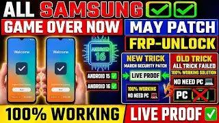 All Samsung FRP Bypass 2026 🔥 Android 13/14/15/16 | Remove Google Account Lock Without PC