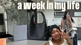 weekly vlog | new editing equipment, shopping, new hair 👀, and more  | Faceovermatter