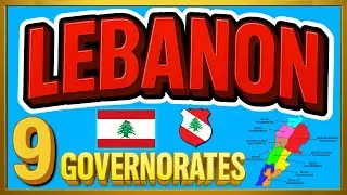 Lebanon Explained 🇱🇧 | Governorates of Lebanon | لبنان | #lebanon
