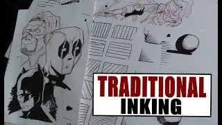 Learning to ink traditionally